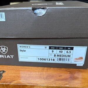 Ariat Women's Skylar Tan Suede Sneakers